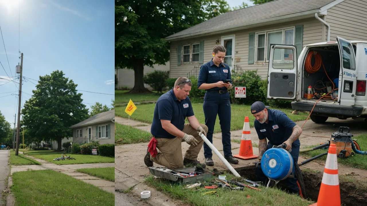 Sewer Line Repair in York New Salem, PA near me